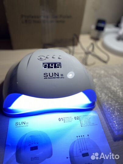 Продам новую лампу для маникюра Sun X UV/LED 54 Вт
