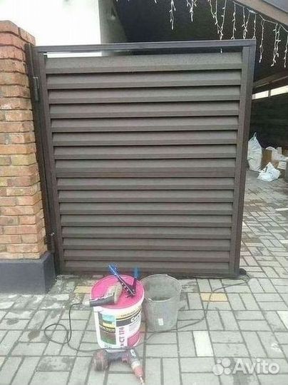 Забор жалюзи с доставкой и НДС на заказ