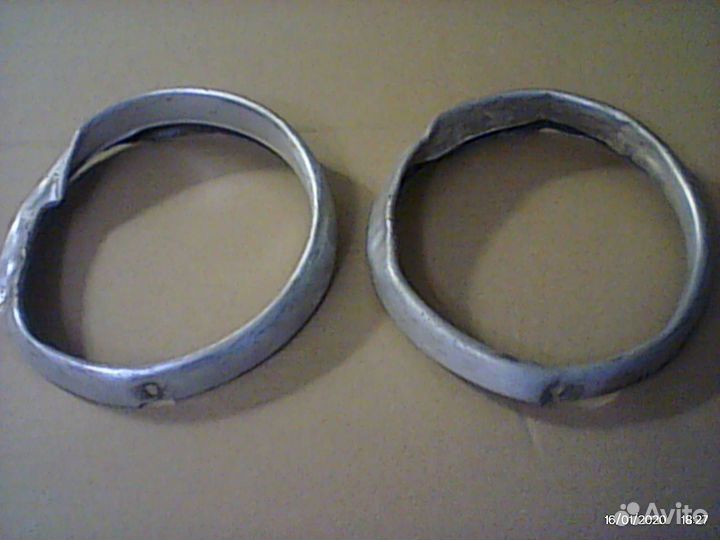 Наружние ободки фар заз-965-2шт СССР