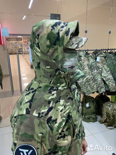 Тактическая флисовая кофта мультикам