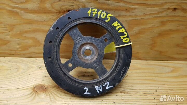 Шкив коленвала Toyota Funcargo NCP20 2nzfe 2001