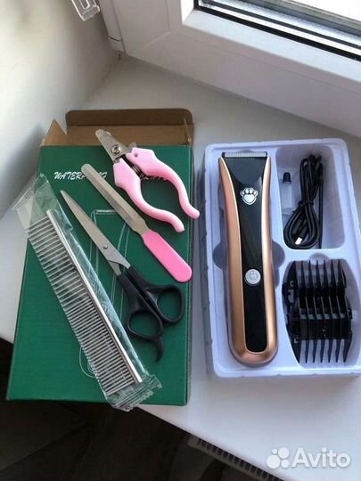 Машинка для стрижки животных (набор)