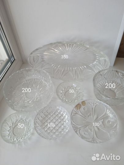 Посуда из хрусталя СССР, Чехословакия