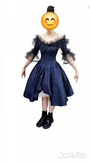 Вечернее платье ручной работы