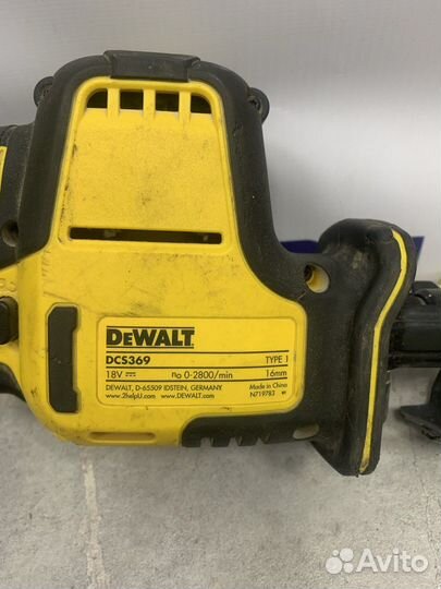 Сабельная пила Dewalt DCS369