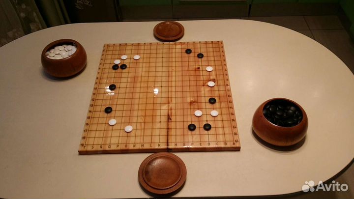 Гобан 19х19, 13х13. Доска для игры Го