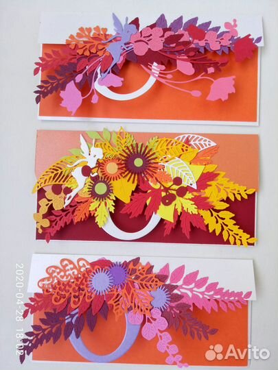 Конверт для денег подарочный