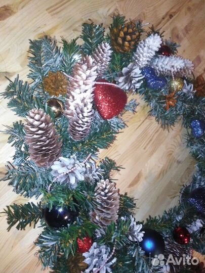 Гирлянда хвойная искусственная 2.7 метра, Д28