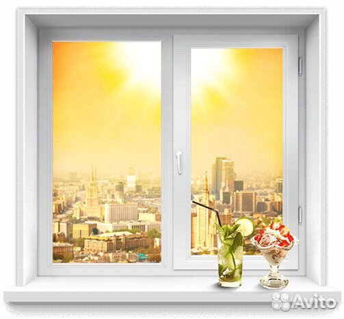 Окно пластиковое 1298х1038