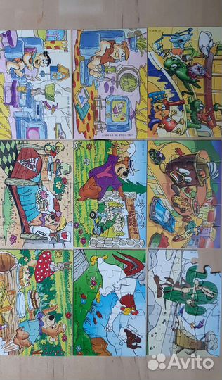 Пазлы из киндера