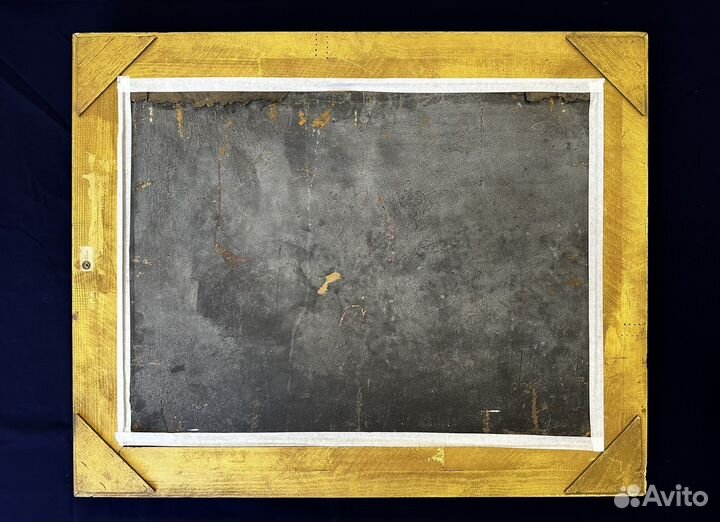 Картина 64.5Х79.5 см,Франция,1906 год,масло,дерево