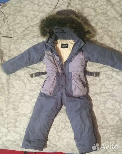 Детский зимний комбинезон на мальчика