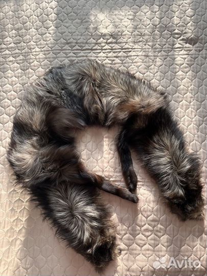 Горжетка лиса чернобурка