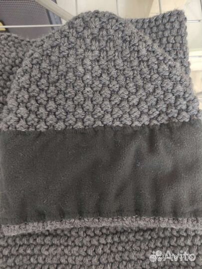 Шапка+снуд+ варежки