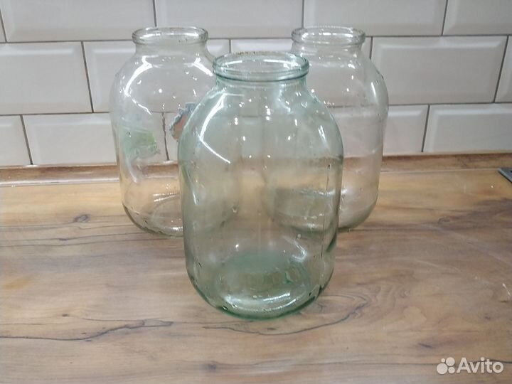 Банка стеклянная 3 литра