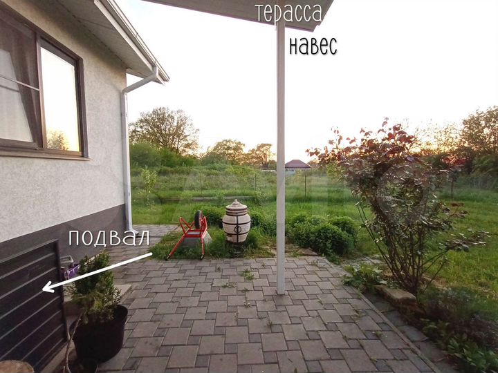 Дом 109 м² на участке 8 сот.