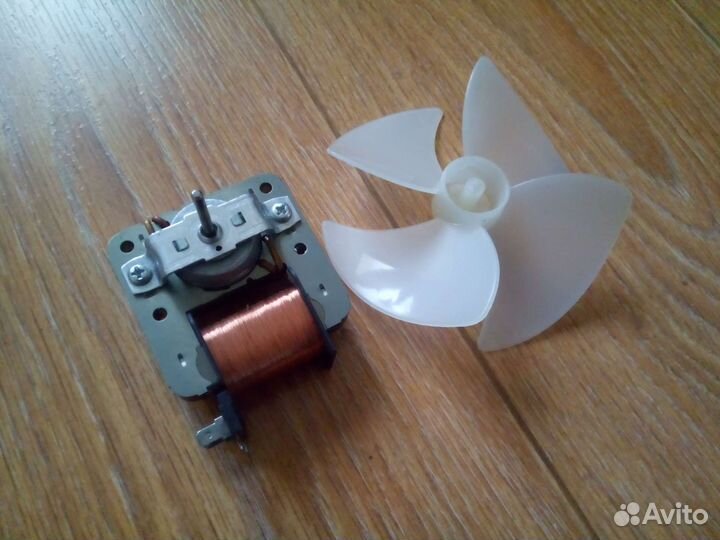 Вентилятор Мотор и Пропеллер для печи