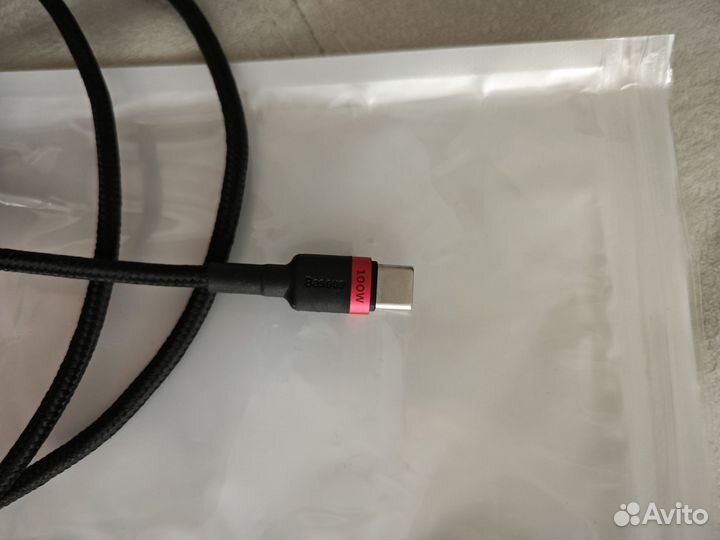 Кабель Baseus USB Type-C 100Вт