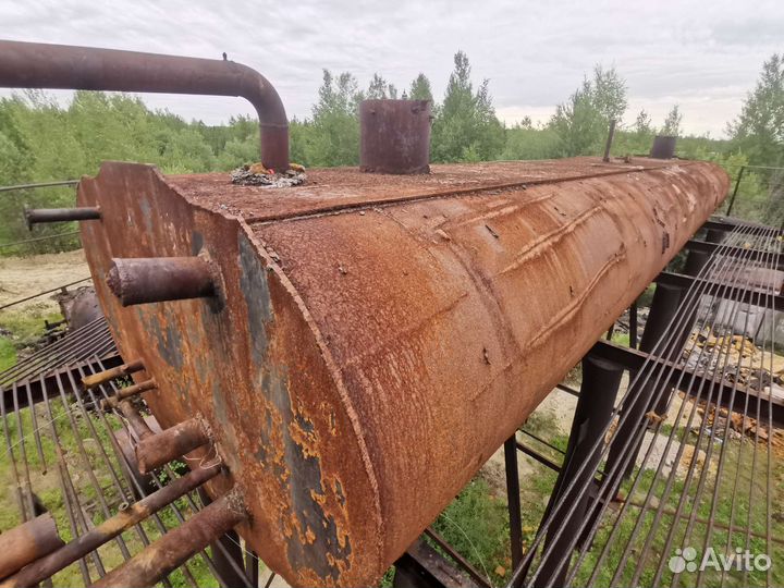 Бочка металлическая