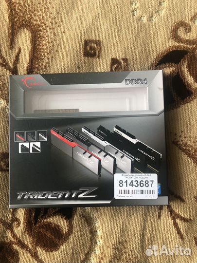 Оперативная память G. Skill trident z 8 gb ddr4
