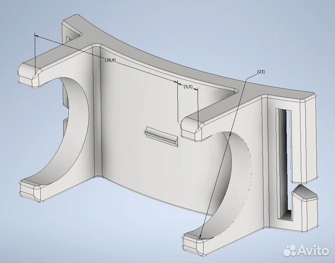 Крепление налобное для фонарей boruit