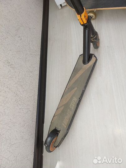 Самокат детский двухколесный бу