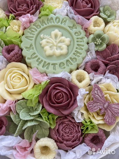 Шоколадный букет в коробке