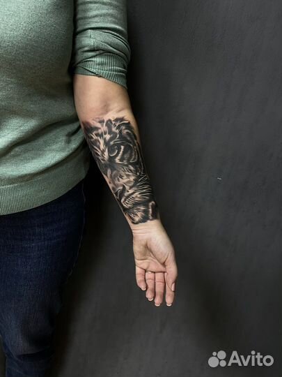 Разработка индивидуальных эскизов татуировки