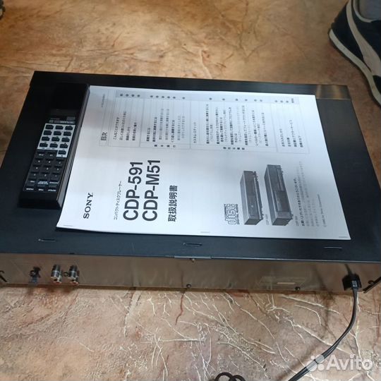 Cd проигрыватель sony cdp591