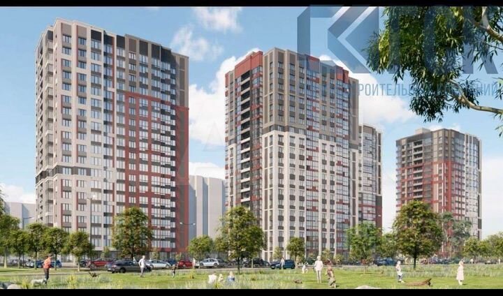 Квартира-студия, 30,6 м², 6/19 эт.