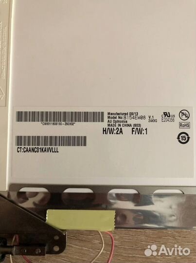 Матрица для ноутбука B154EW08