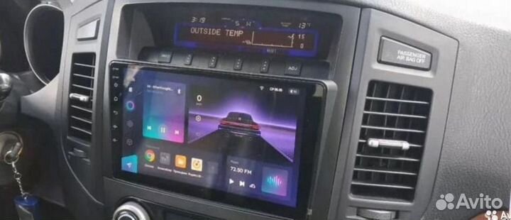 Магнитола Mitsubishi Pajero 4 Android IPS