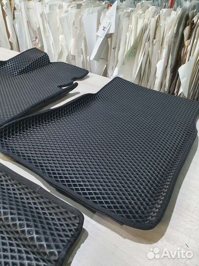 3d коврики eva с бортами kia K5 и др