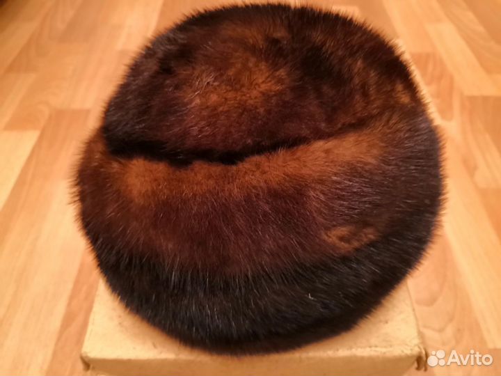 Шапка норковая женская