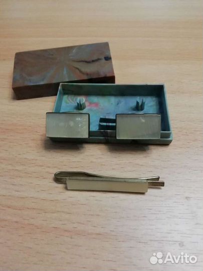 Запонки, зажим для галстука