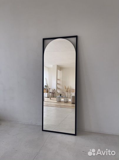 Зеркало настенное круглое арка арочное напольное