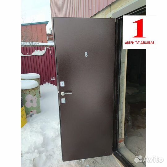 Дверь входная металлическая