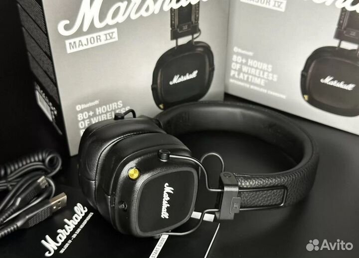 Наушники Marshall Major 4 (IV) Premium 1:1