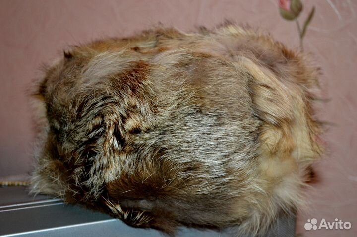 Две меховые шапки (корсак и норка) р.56-57