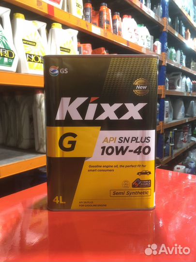 Масло моторное Kixx G SN Plus 10W40 4л