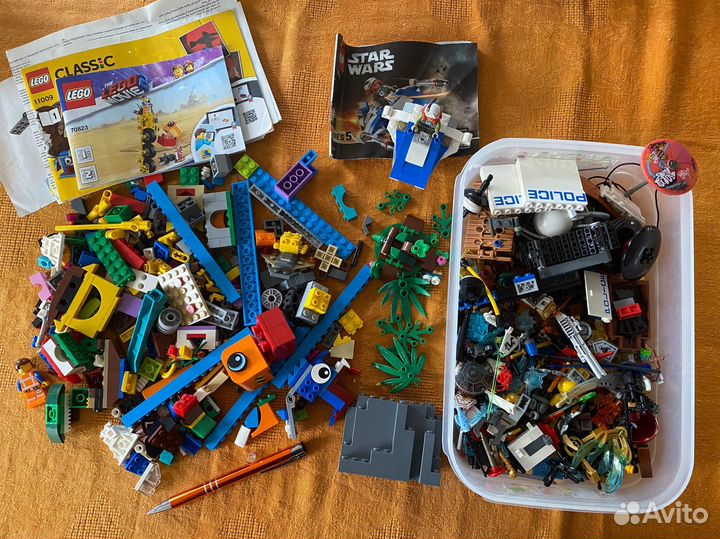 Lego star wars россыпью мелочь