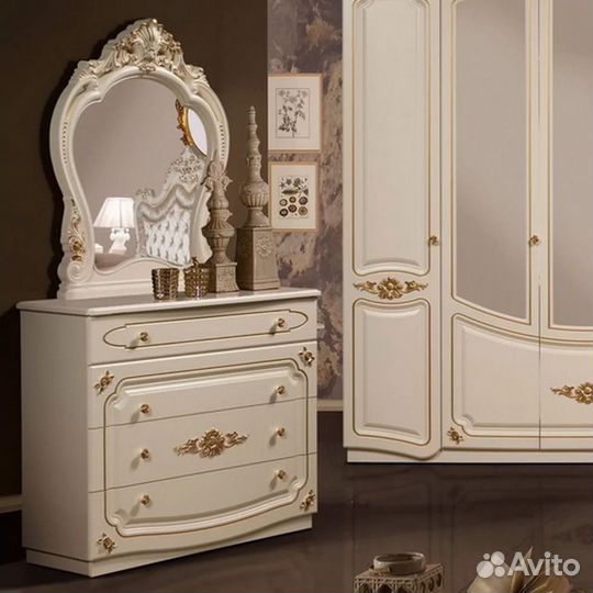 Спальня в классическом стиле Адель 5Д - 1.8