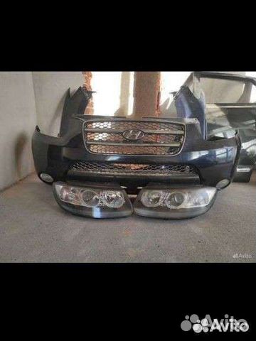 Левая фара hyundai santa fe 2