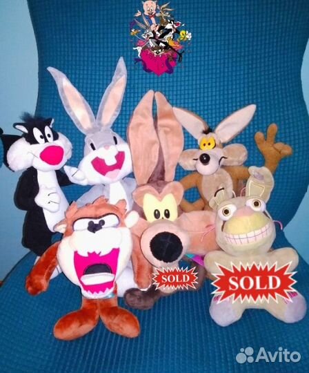 Мягкие игрушки из мультфильмов