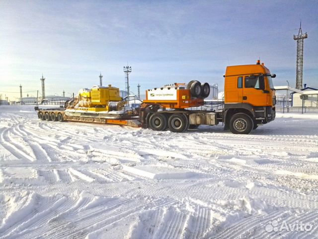 Грузоперевозки по РФ Негабарит Трал из/в Челябинск