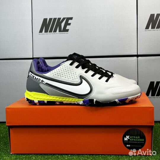 Футзалки nike tiempo legend 9 elite tf (39-45)