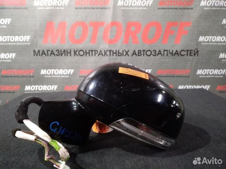 Зеркало левое Тойота Краун GRS200 повторител А708
