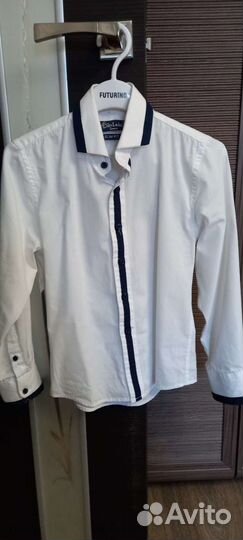 Рубашка белая на мальчика