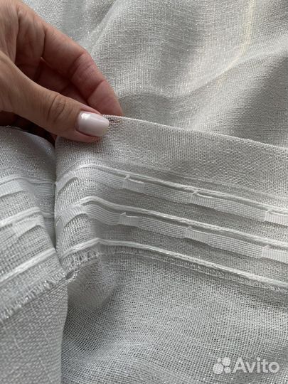 Тюль под лен