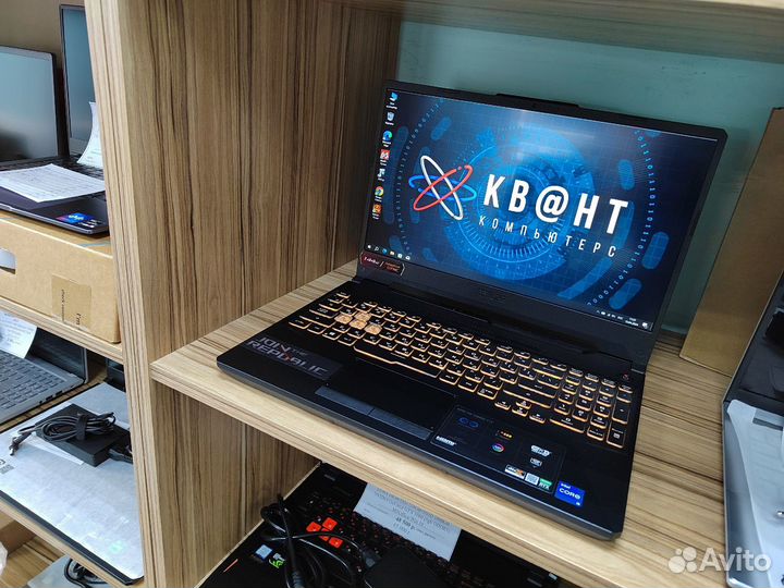 Мощный игровой ноутбук Asus TuF Gaming на гарантии